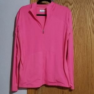 Columbia Omni-Wick front zip jacket, workout
